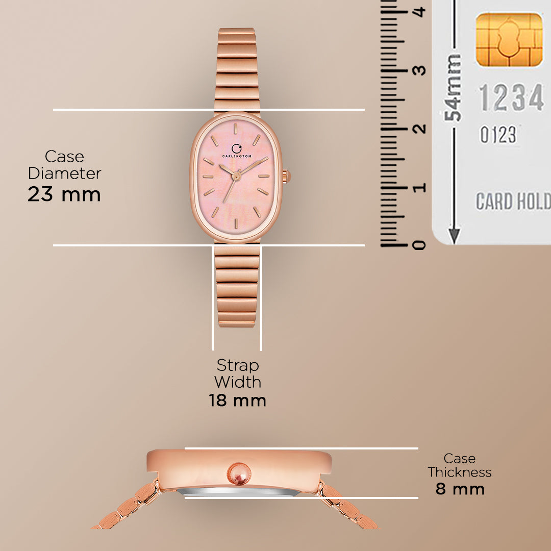 Iconic 2031 Rose gold Analog Womens Watch