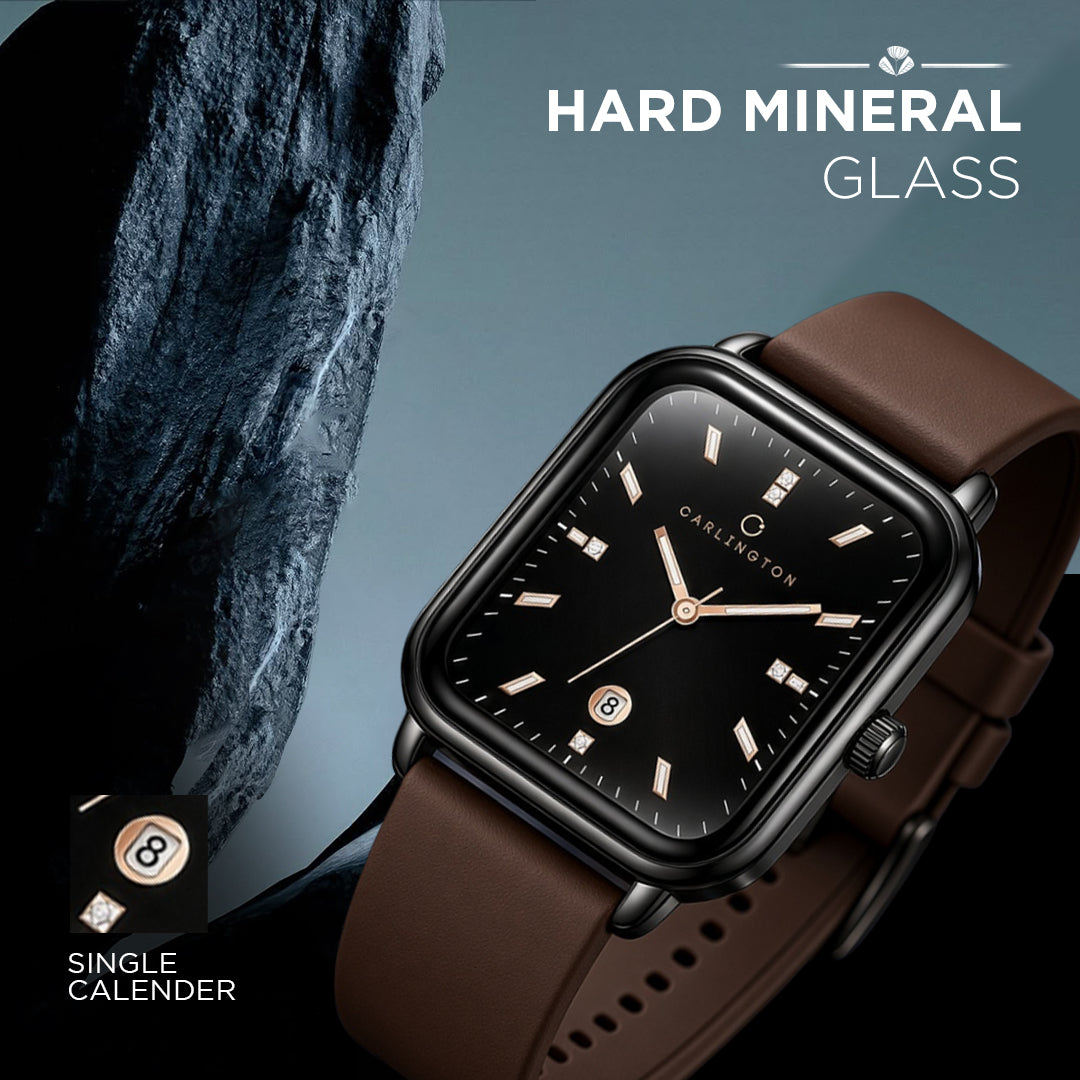Carlington ASTRO 056 Brown – Premium Men's Chronograph-Style Analog Quartz Watch
