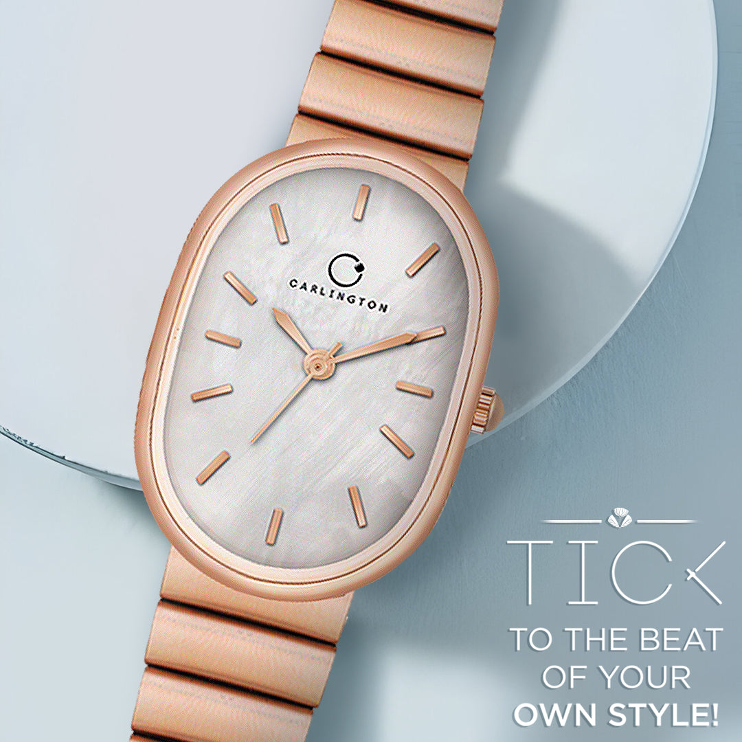 Iconic 2031 Rose white Analog Womens Watch