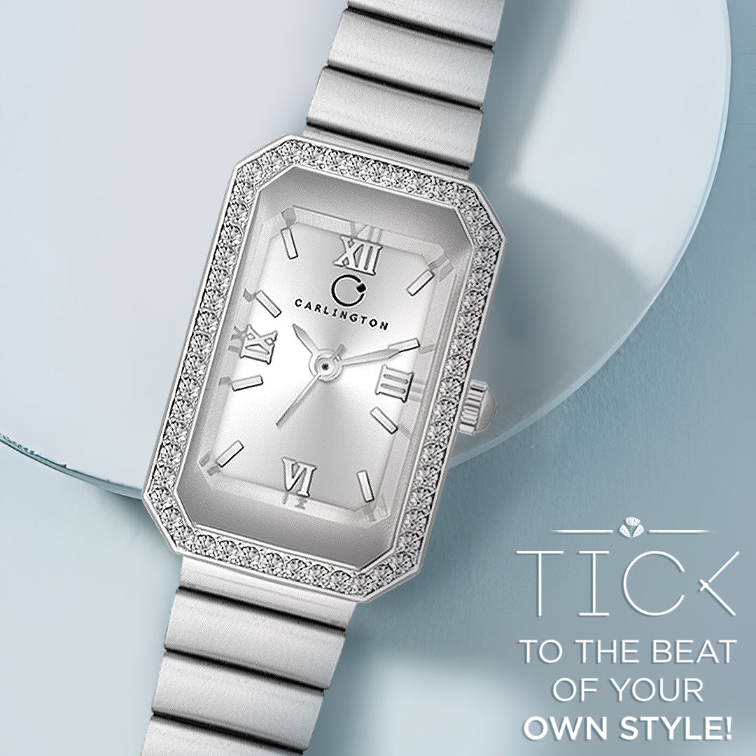 Iconic 2032 Silver Analog Womens Watch