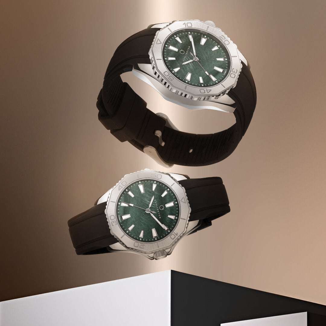 Carlington Legacy Series Analog Wrist Watches & Silicone Strap for Women - CT 9911