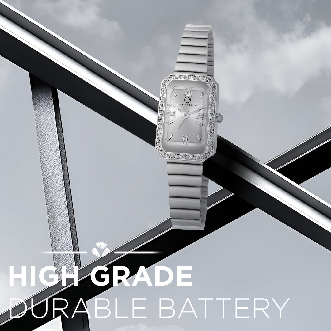 Iconic 2032 Silver Analog Womens Watch