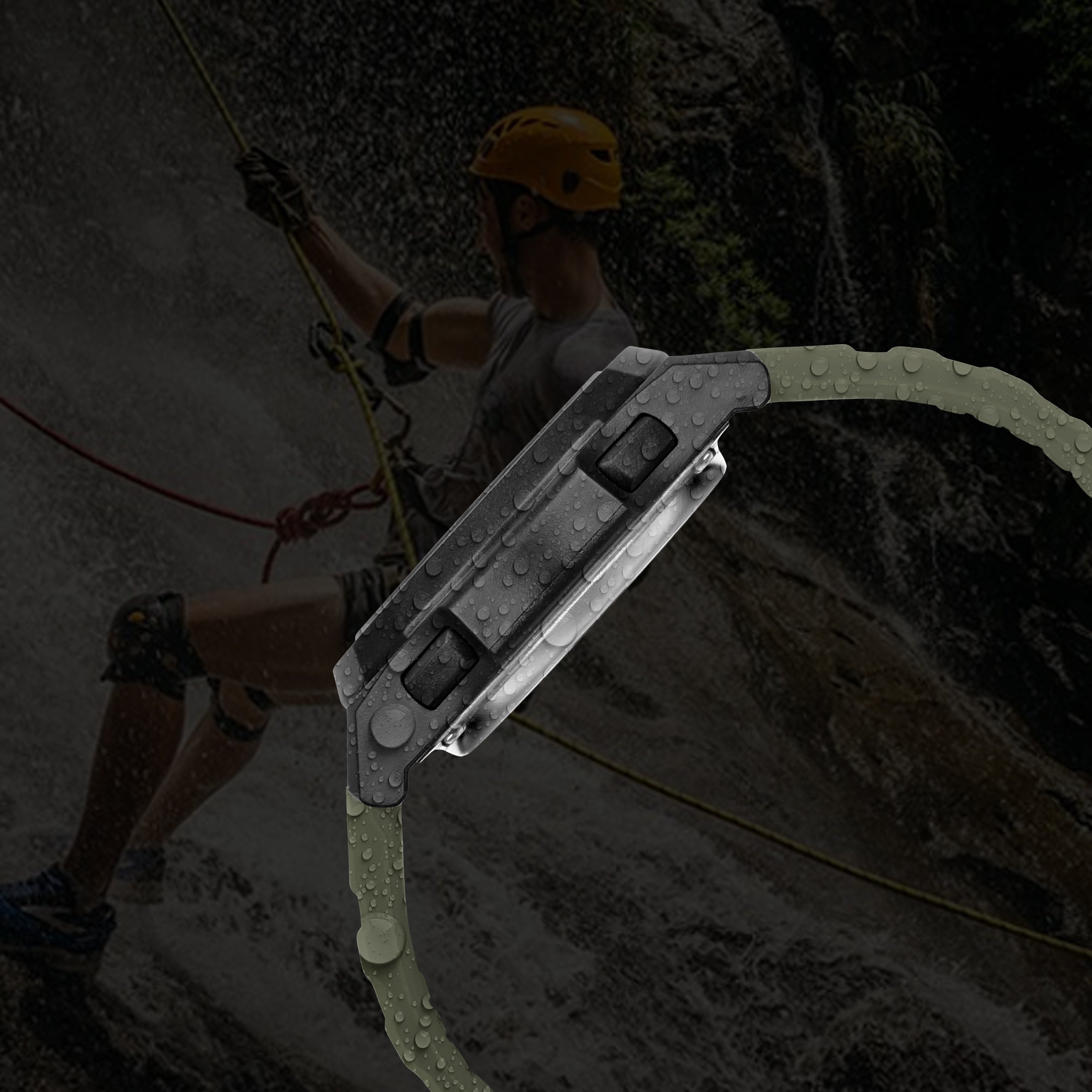 Carlington Endurance Series Digital Sports Watches For Men & Women - CT_9117 Green