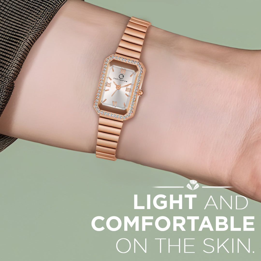 Iconic 2032 Rose gold Analog Womens Watch