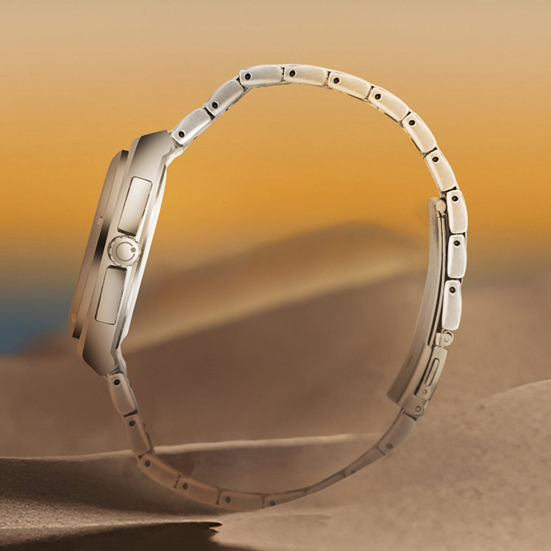 Carlington Legacy Series Analog Wrist Watches with Chronograph & Stainless Steel Strap for Men - CT 9944