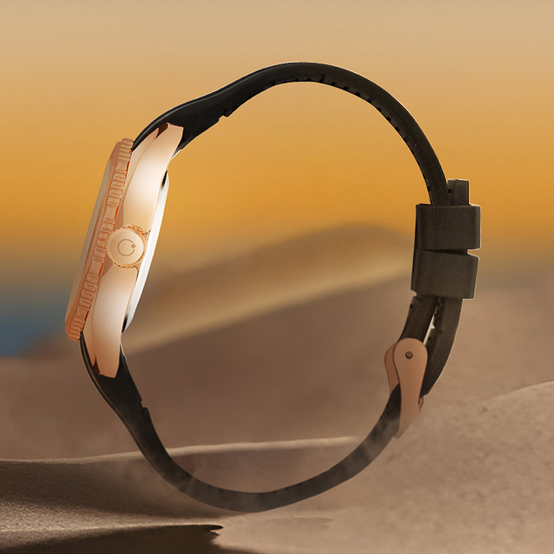 Carlington Legacy Series Analog Wrist Watches & Silicone Strap for Women - CT 9911