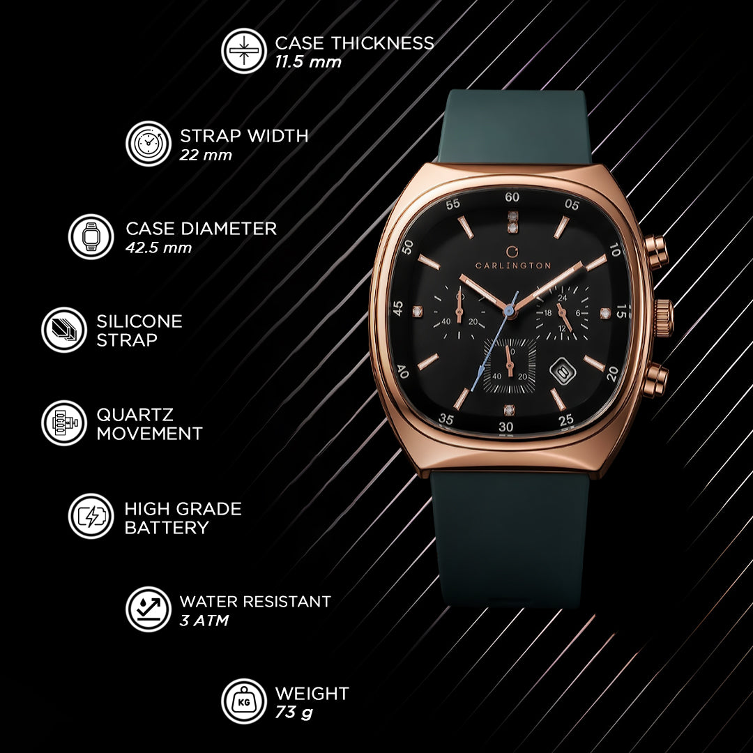 Carlington CT 051 Green Carlington Astro Series Premium Gents Wrist Watches Analog Watch - For Men