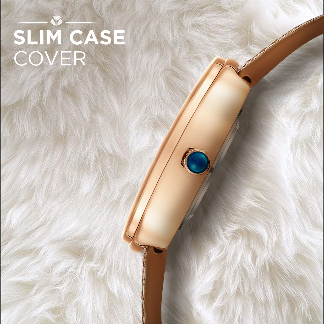 Carlington Aura Series Analog Women Wrist Watches with Premium Leather Belt Strap | Premium Fashion Watches for Ladies | CT - 202