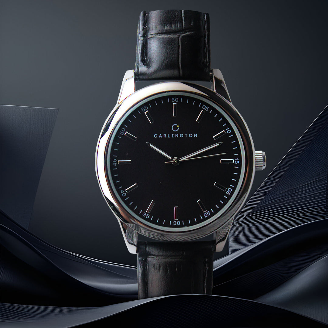 Carlington Aristocrat Series Analog Watches for Men with Premium Leather Strap - CT 1077