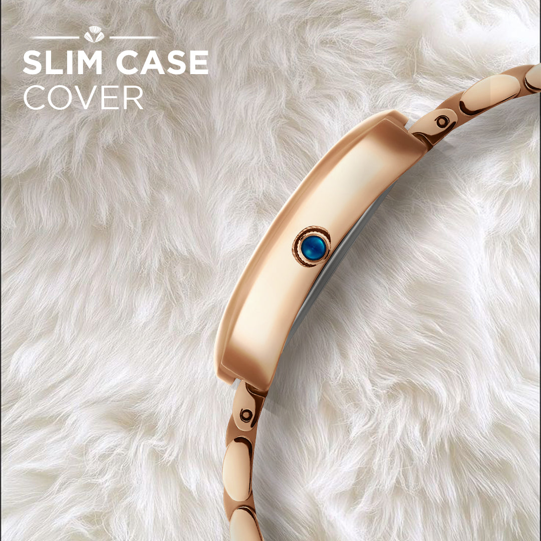 Carlington Diva Series Analog Women Wrist Watches with Stainless Steel Chain Strap | Premium Fashion Watches for Ladies | CT - 109