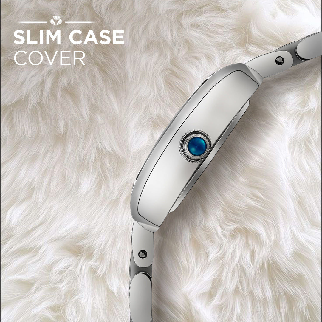 Carlington Diva Series Analog Women Wrist Watches with Stainless Steel Chain Strap | Premium Fashion Watches for Ladies | CT - 113