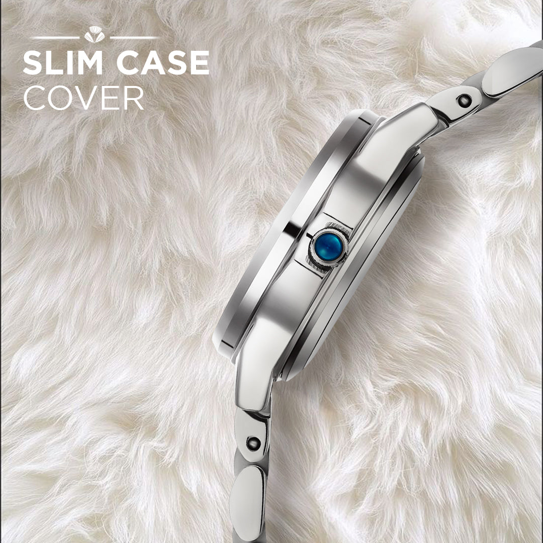 Carlington Diva Series Analog Women Wrist Watches with Stainless Steel Chain Strap | Premium Fashion Watches for Ladies | CT - 104