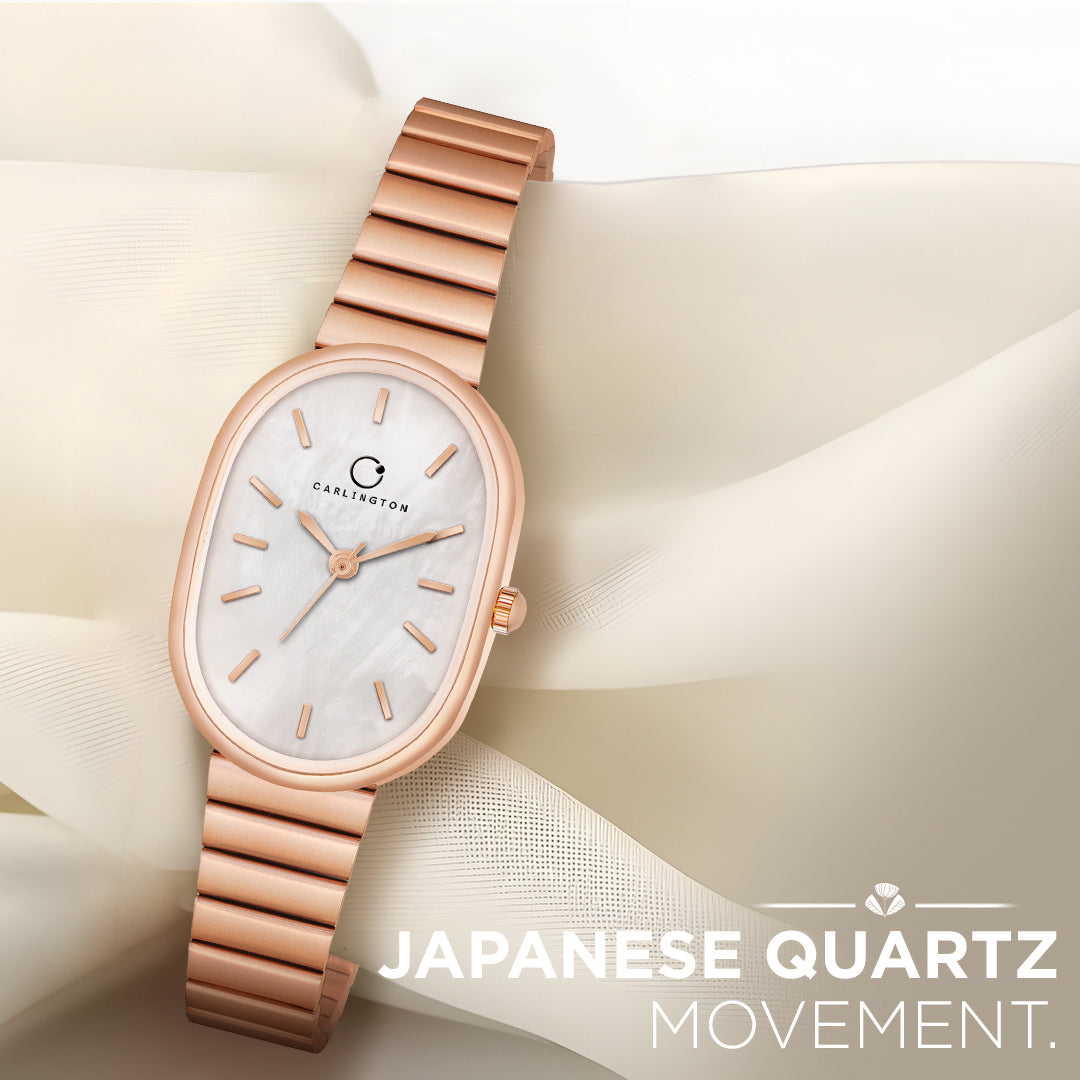 Iconic 2031 Rose white Analog Womens Watch