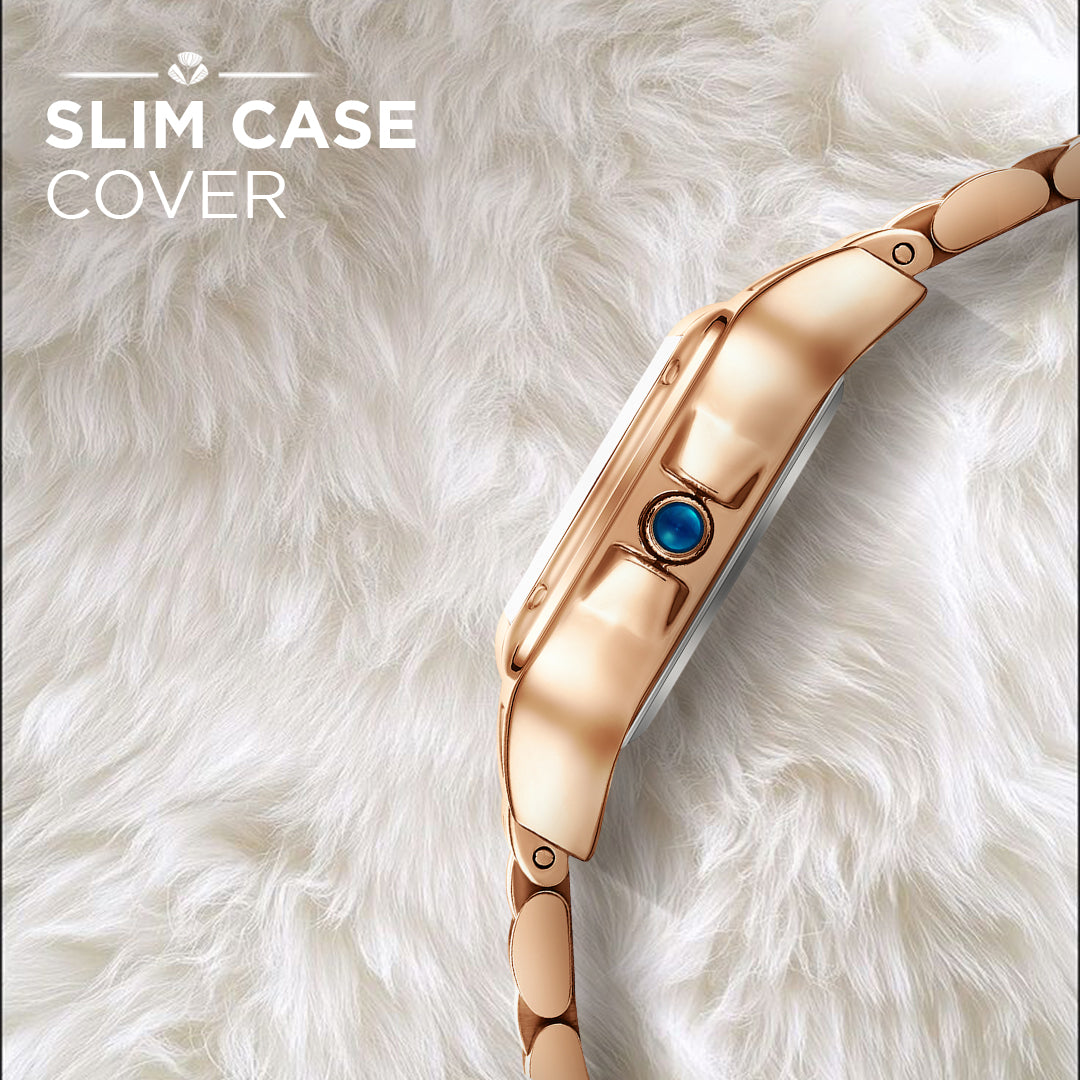 Carlington Diva Series Analog Women Wrist Watches with Stainless Steel Chain Strap | Premium Fashion Watches for Ladies | CT - 110