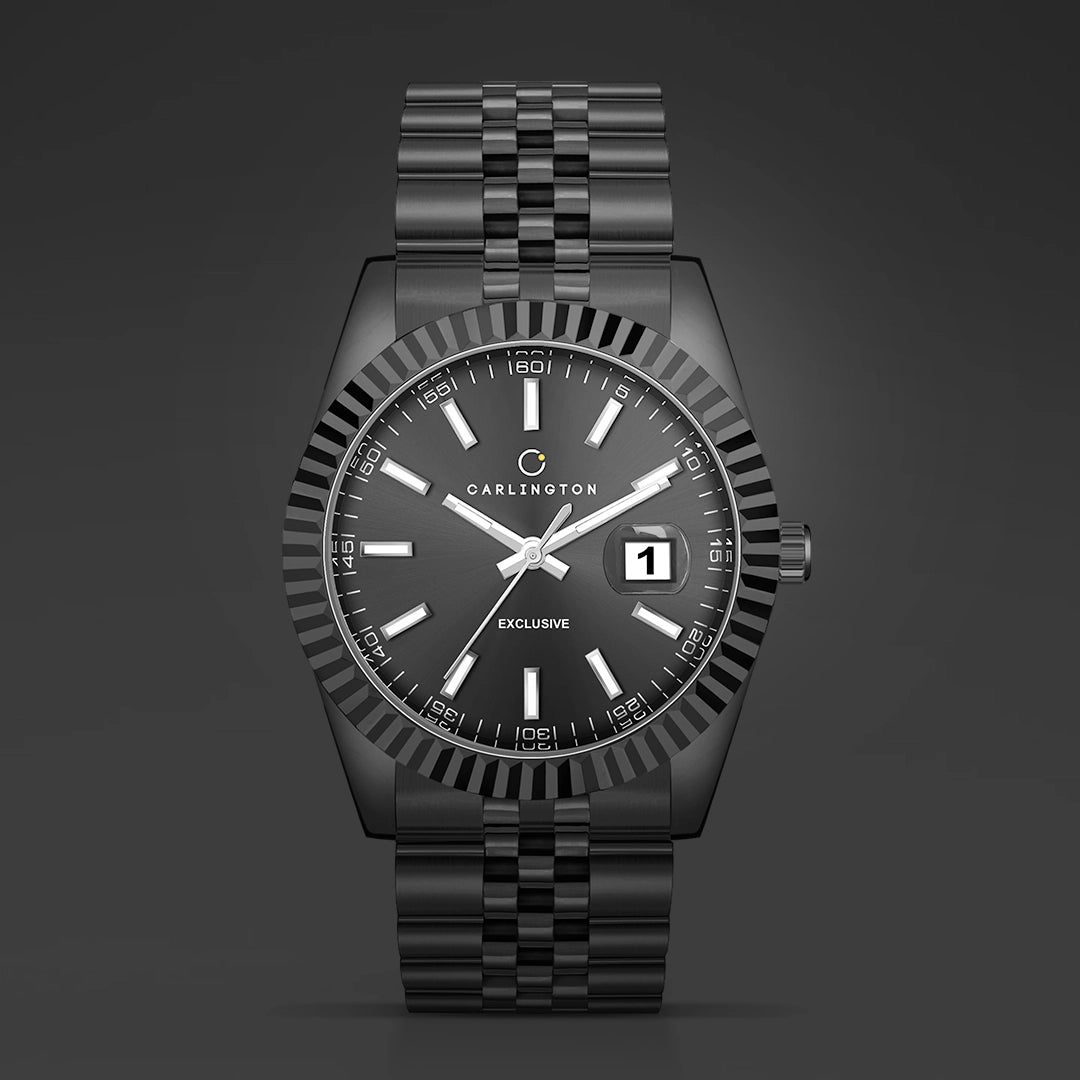 Exclusive 8811 Black Gents Analog Watch