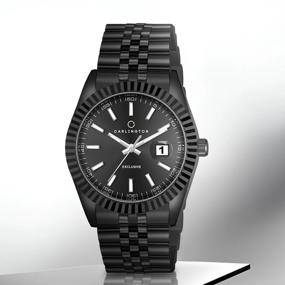Exclusive 8811 Black Gents Analog Watch