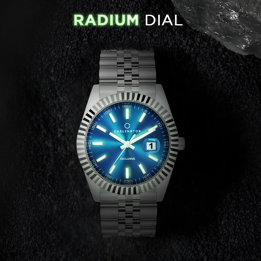 Exclusive 8811 Steel Blue Gents Analog Watch