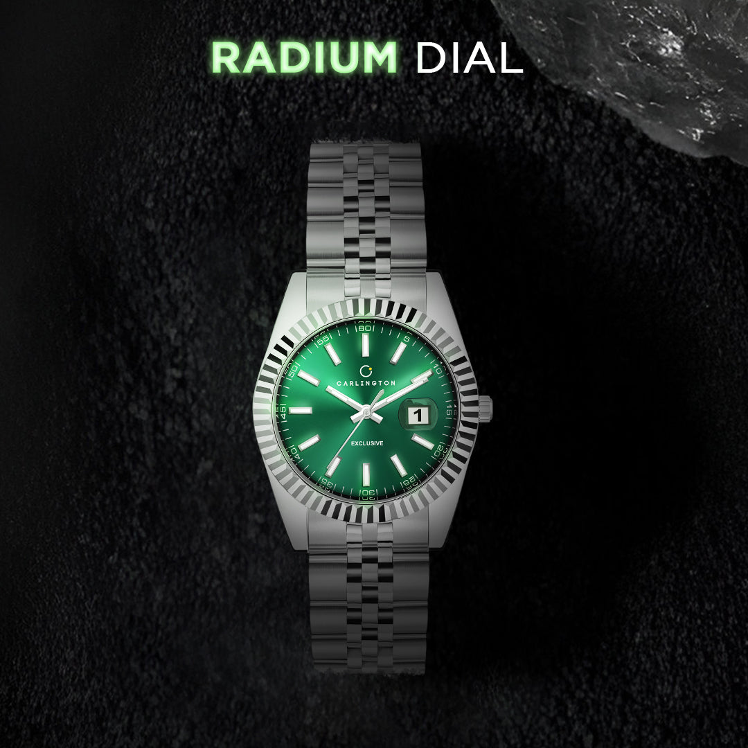 Exclusive 8811 Steel Green Ladies Analog Watch
