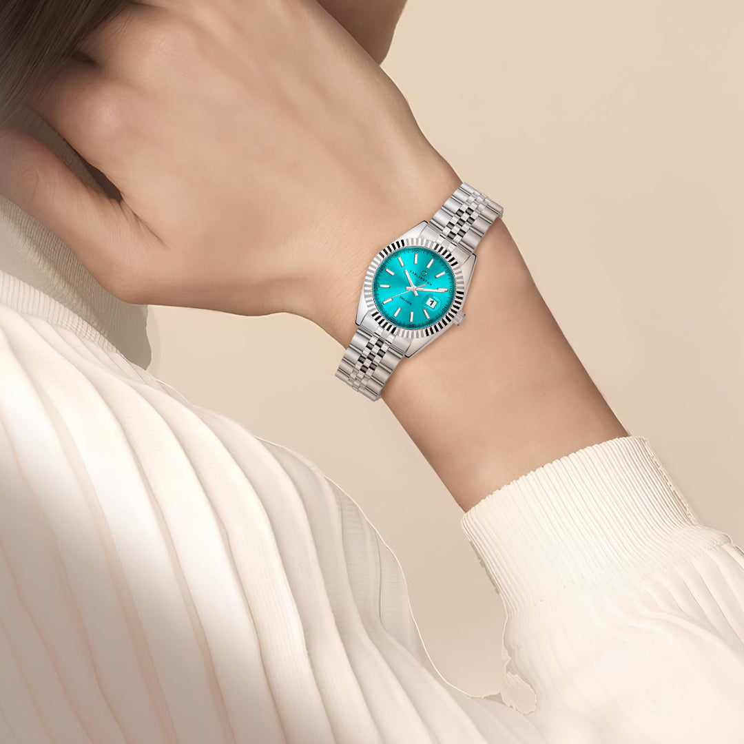Exclusive 8811 Steel Tiffany Ladies Analog Watch