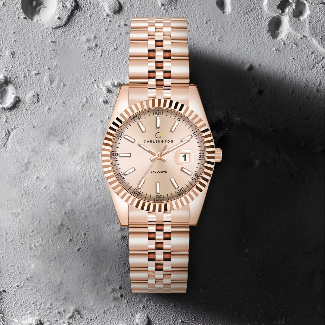 Exclusive 8811 Rose Gold Ladies Analog Watch
