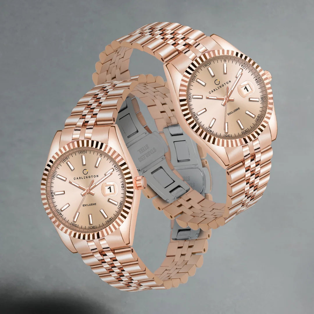 Exclusive 8811 Rose Gold Ladies Analog Watch