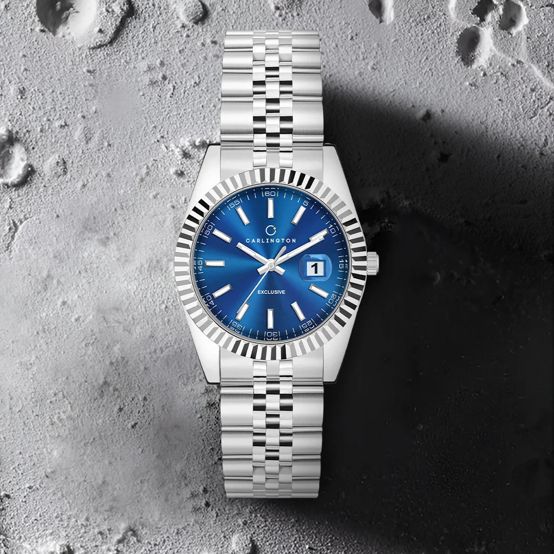 Exclusive 8811 Steel Blue Ladies Analog Watch