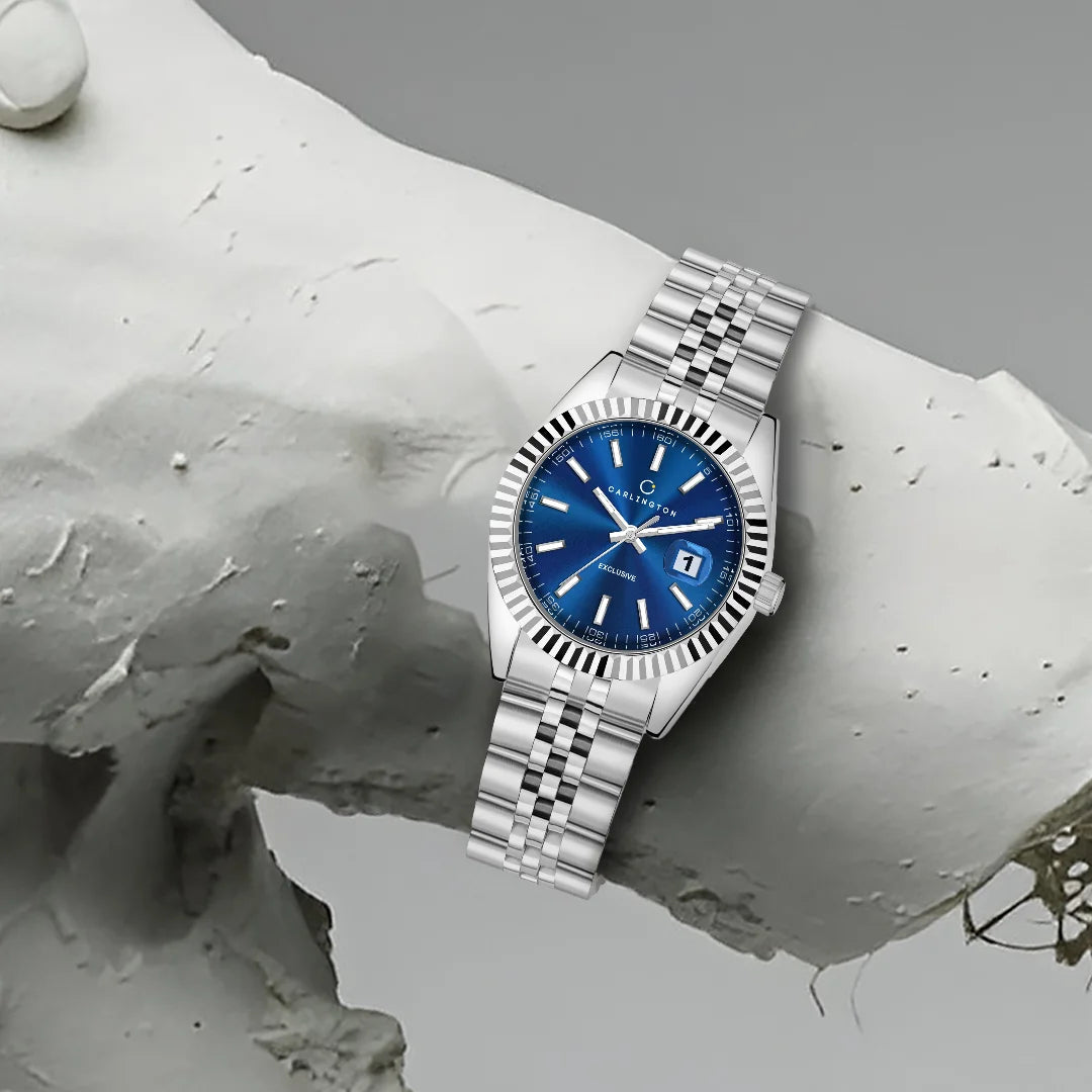 Exclusive 8811 Steel Blue Ladies Analog Watch