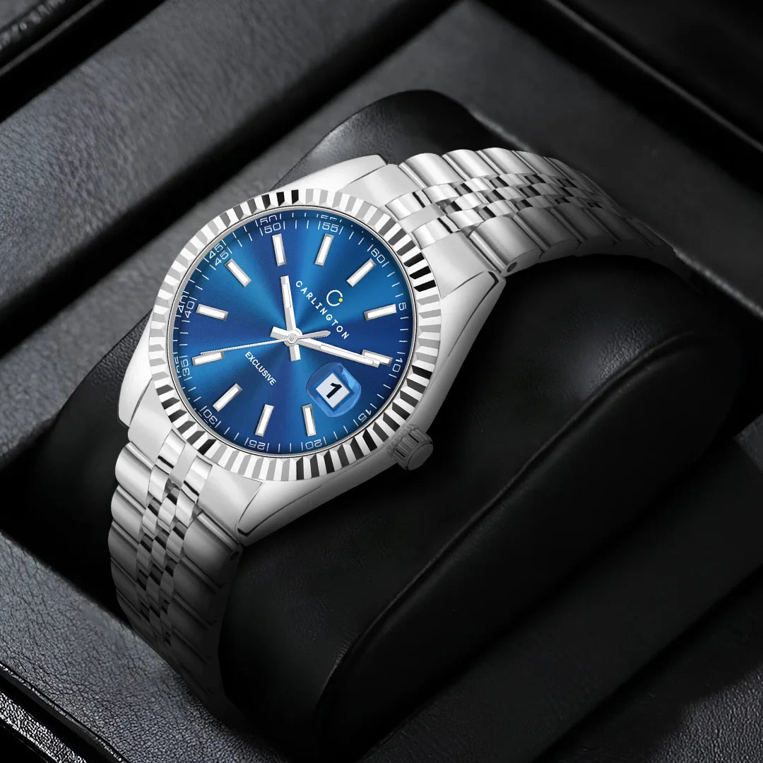 Exclusive 8811 Steel Blue Ladies Analog Watch