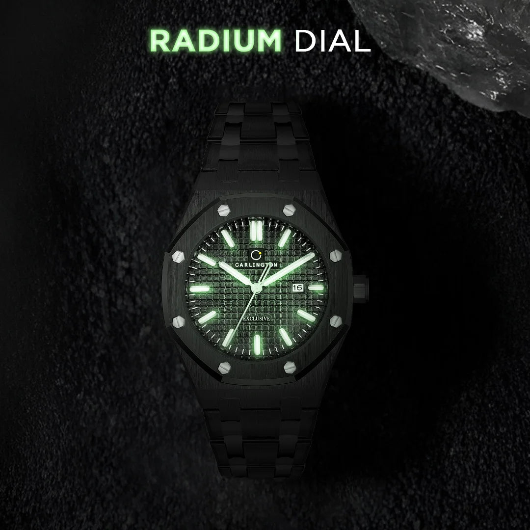 Exclusive 8866 Black Analog Men Watch