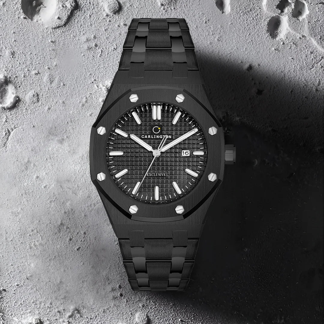 Exclusive 8866 Black Analog Men Watch