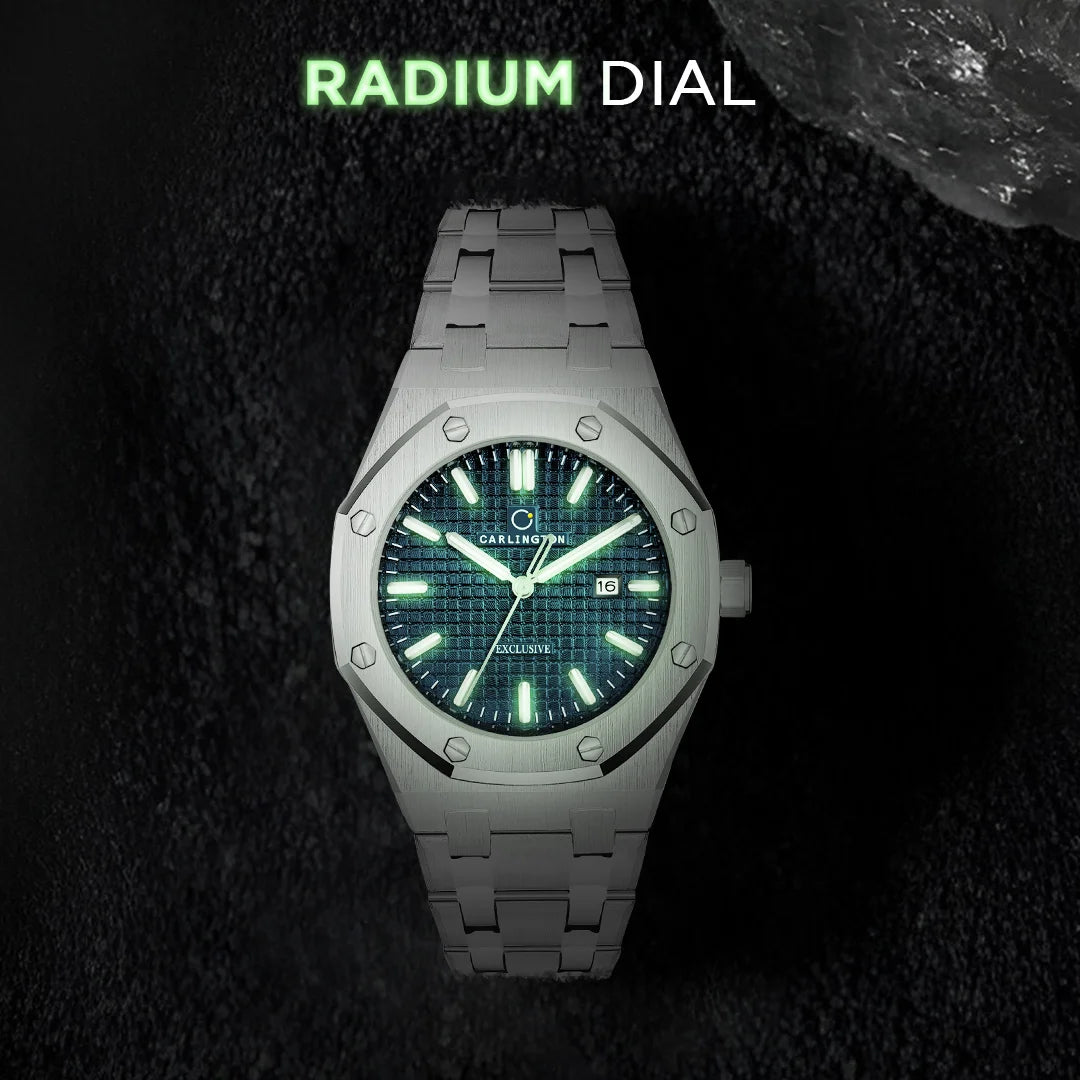 Exclusive 8866 Steel Blue Gents Analog Watch