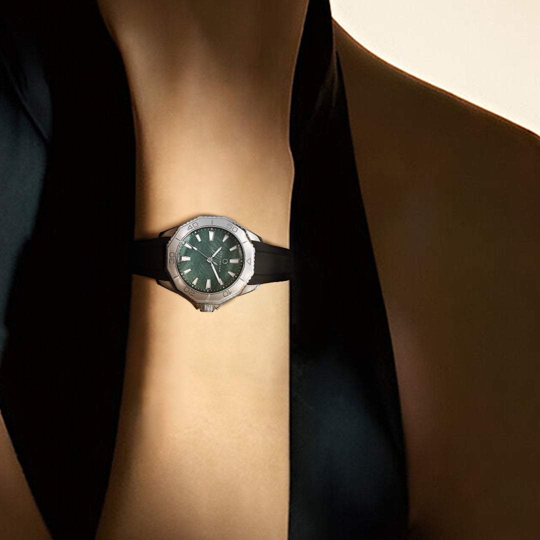 Carlington Legacy Series Analog Wrist Watches & Silicone Strap for Women - CT 9911