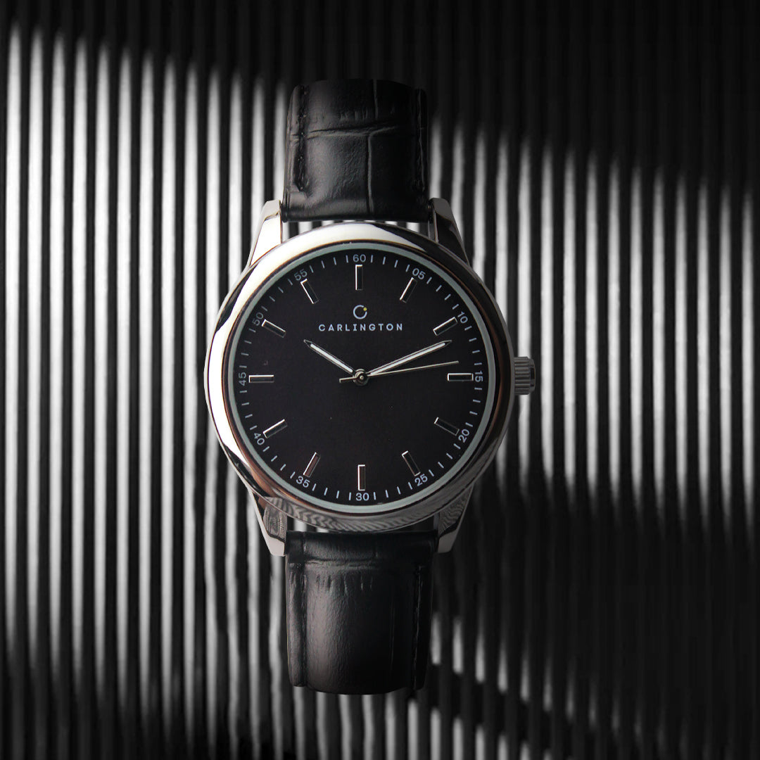 Carlington Aristocrat Series Analog Watches for Men with Premium Leather Strap - CT 1077