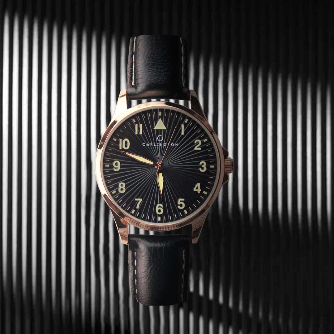 Carlington Aristocrat Series Analog Watches for Men with Premium Leather Strap - CT 1079