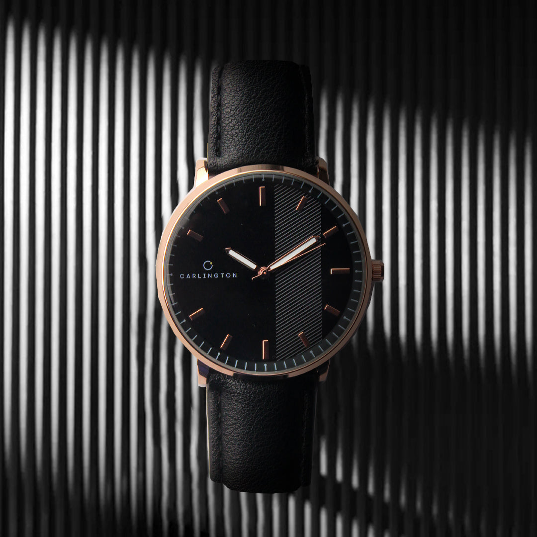 Carlington Aristocrat Series Analog Watches for Men with Premium Leather Strap - CT 1070