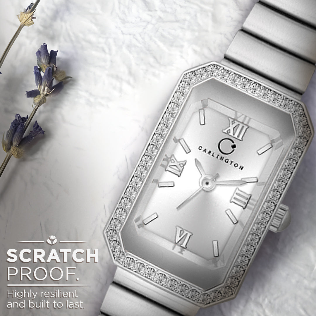 Iconic 2032 Silver Analog Womens Watch