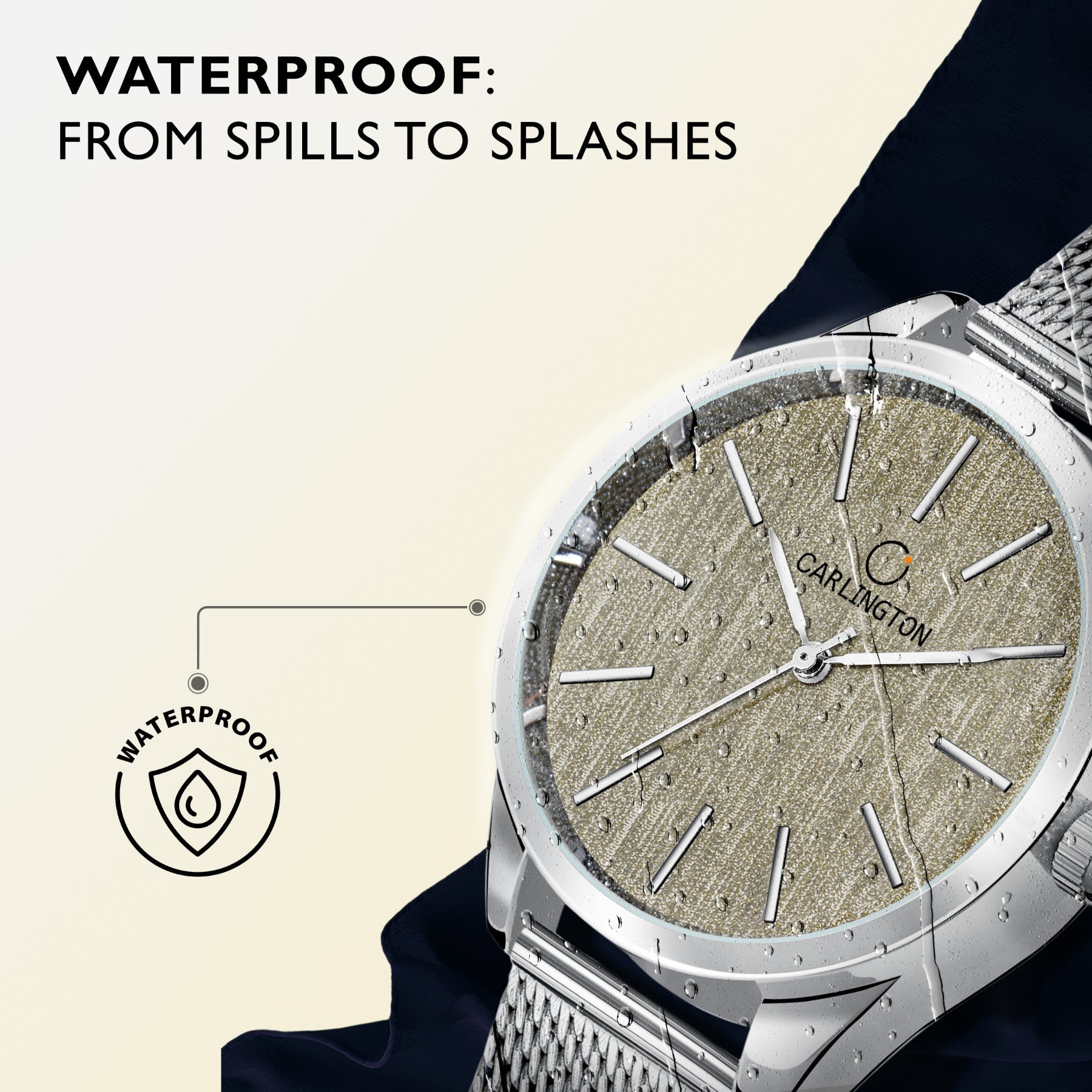 Carlington Analog Women's Watch- CT 2001 Silver