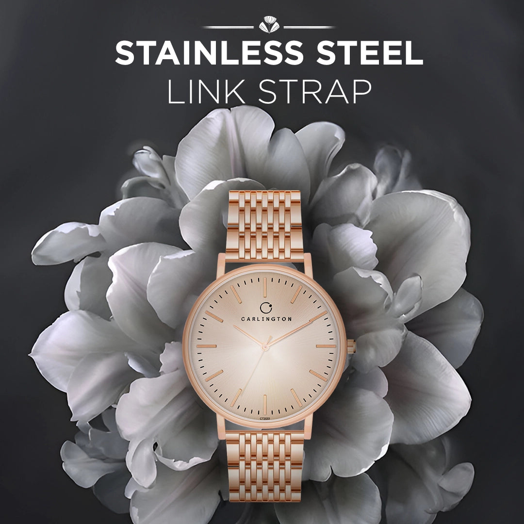 Iconic 2033 Rose gold Analog Womens Watch