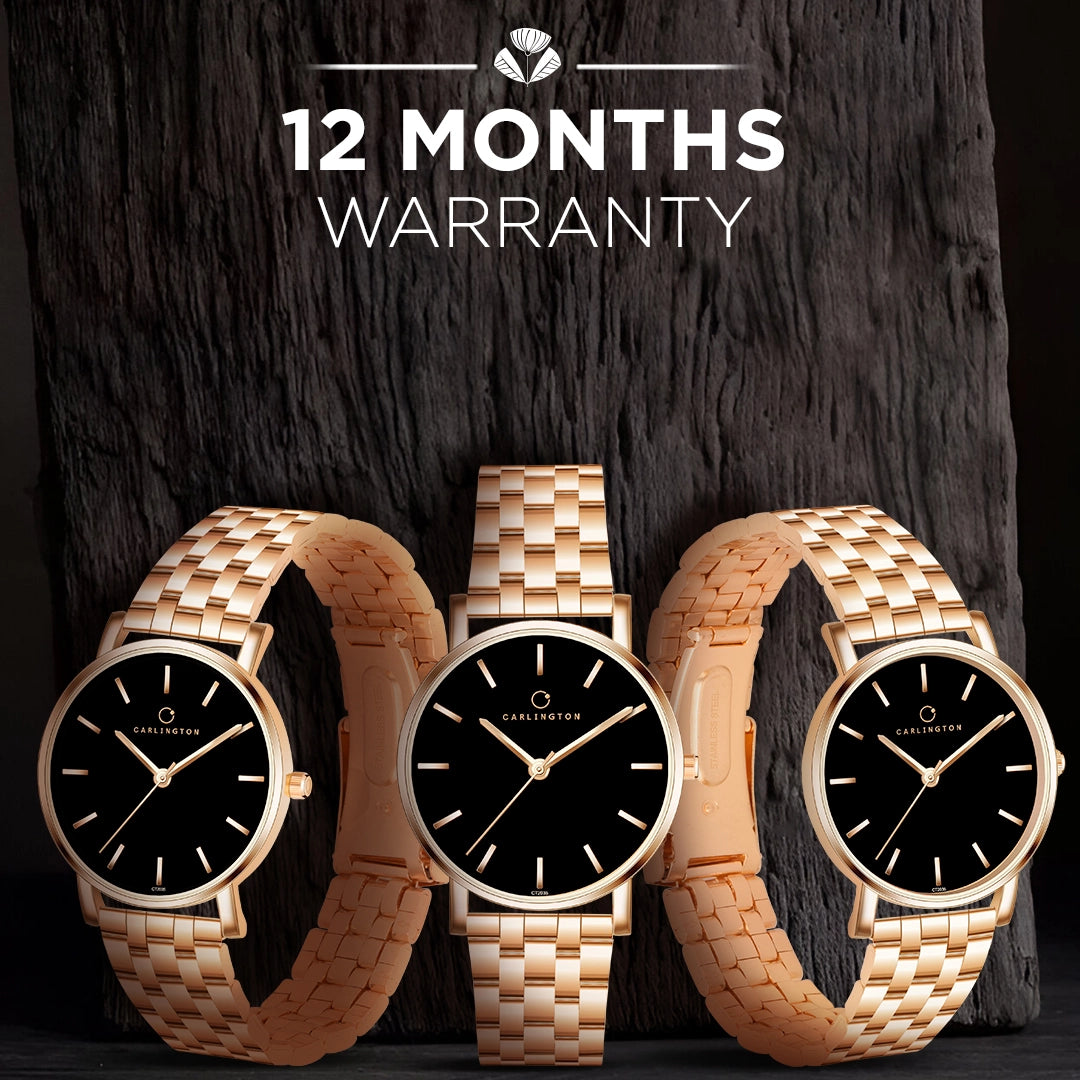 Iconic 2035 Black Analog Womens Watch