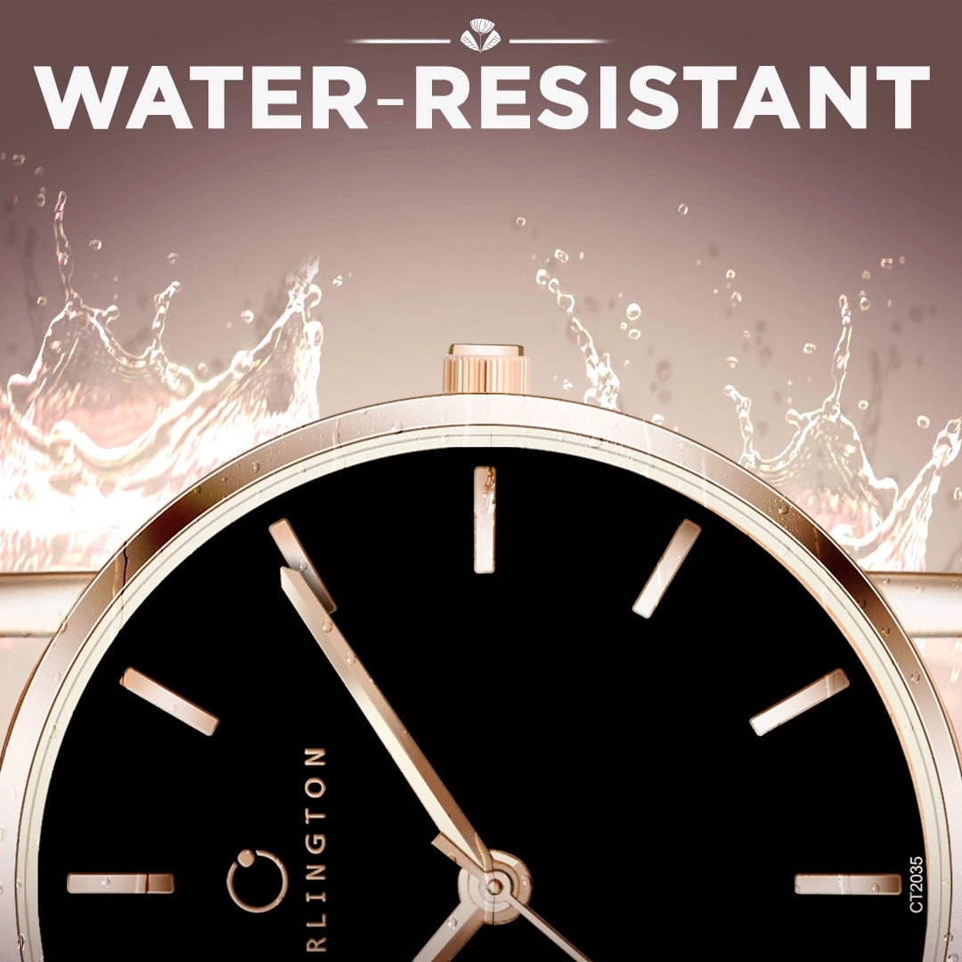 Iconic 2035 Black Analog Womens Watch