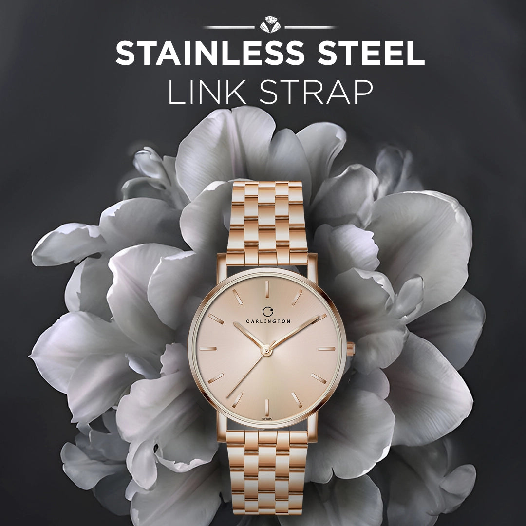 Iconic 2035 Rose gold Analog Womens Watch