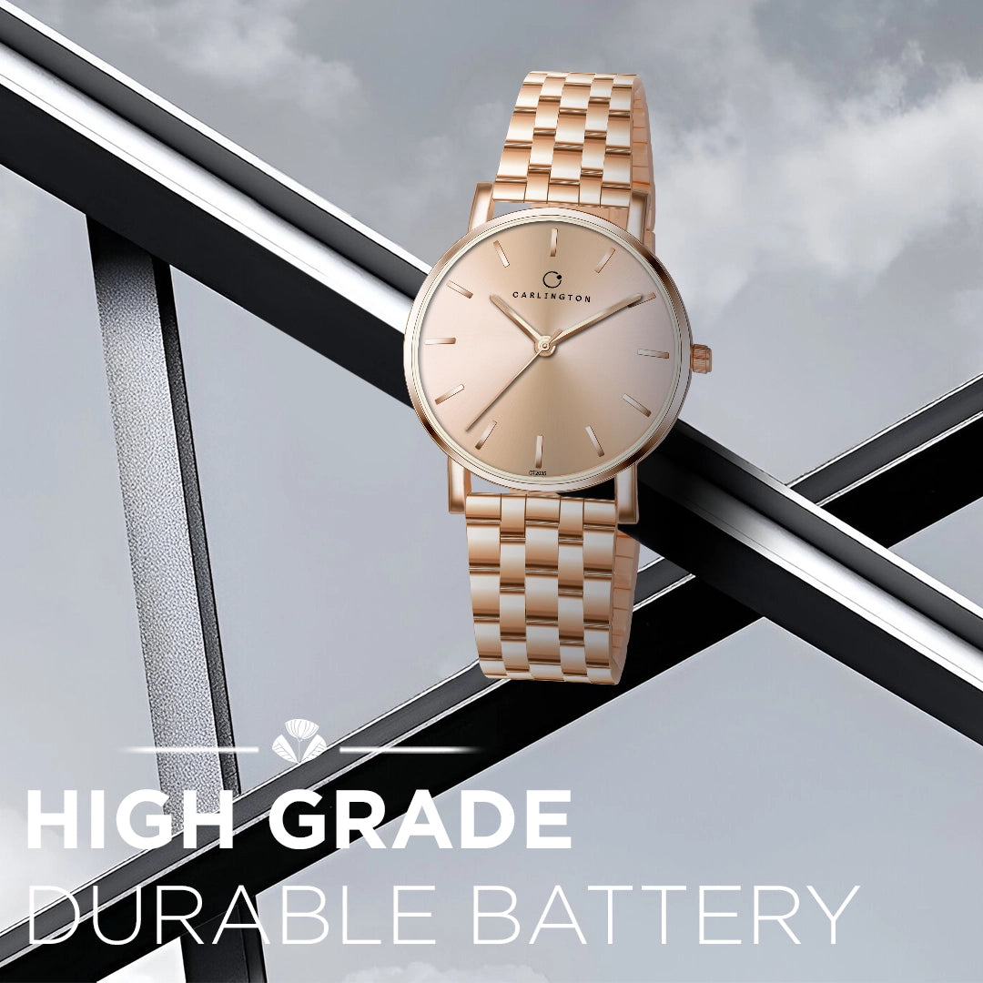 Iconic 2035 Rose gold Analog Womens Watch