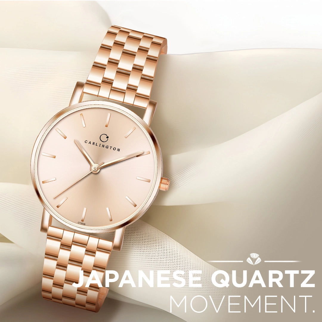 Iconic 2035 Rose gold Analog Womens Watch