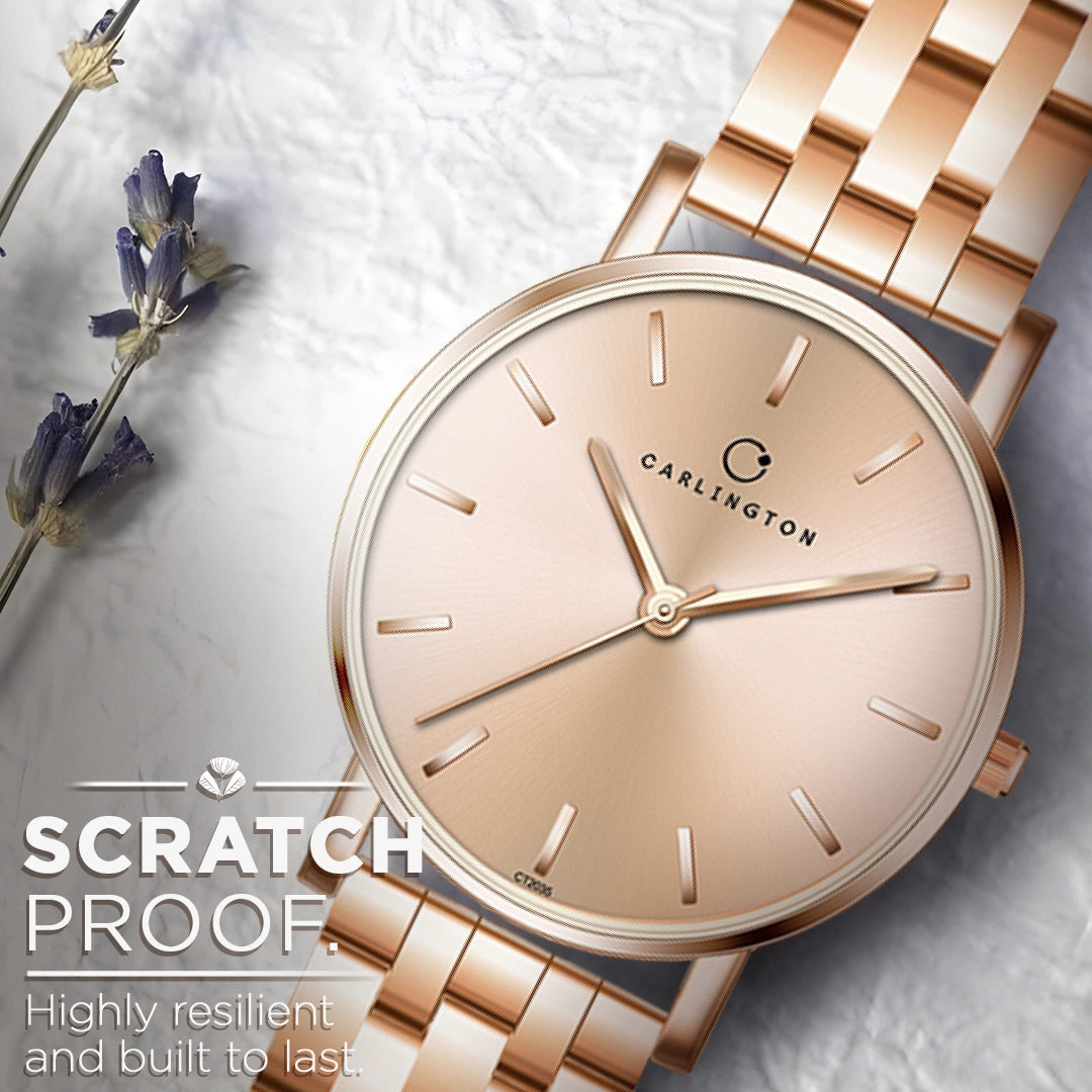 Iconic 2035 Rose gold Analog Womens Watch