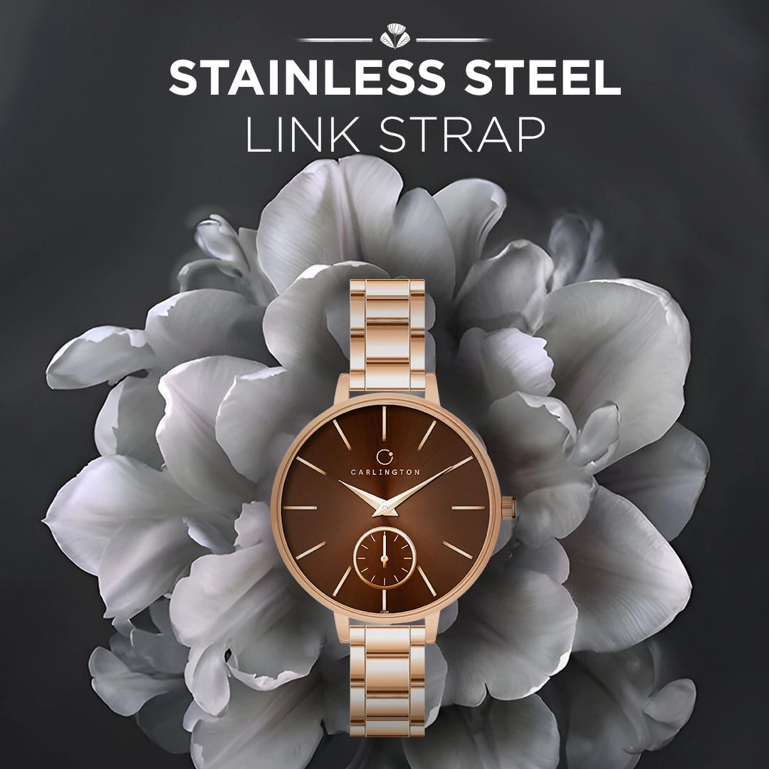 Iconic 2038 Brown Analog Womens Watch