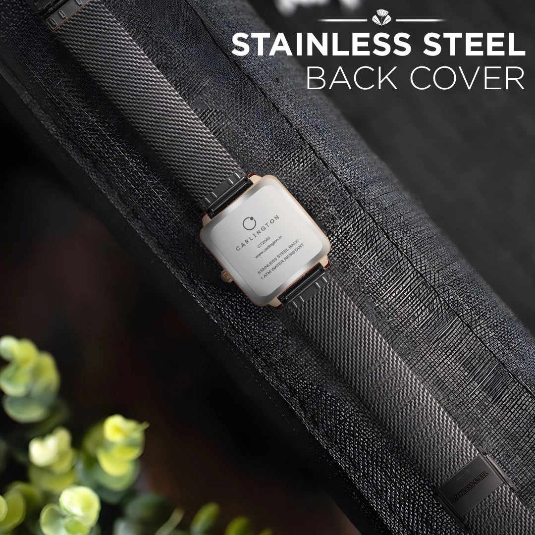 Iconic 2040 Black Analog Womens Watch