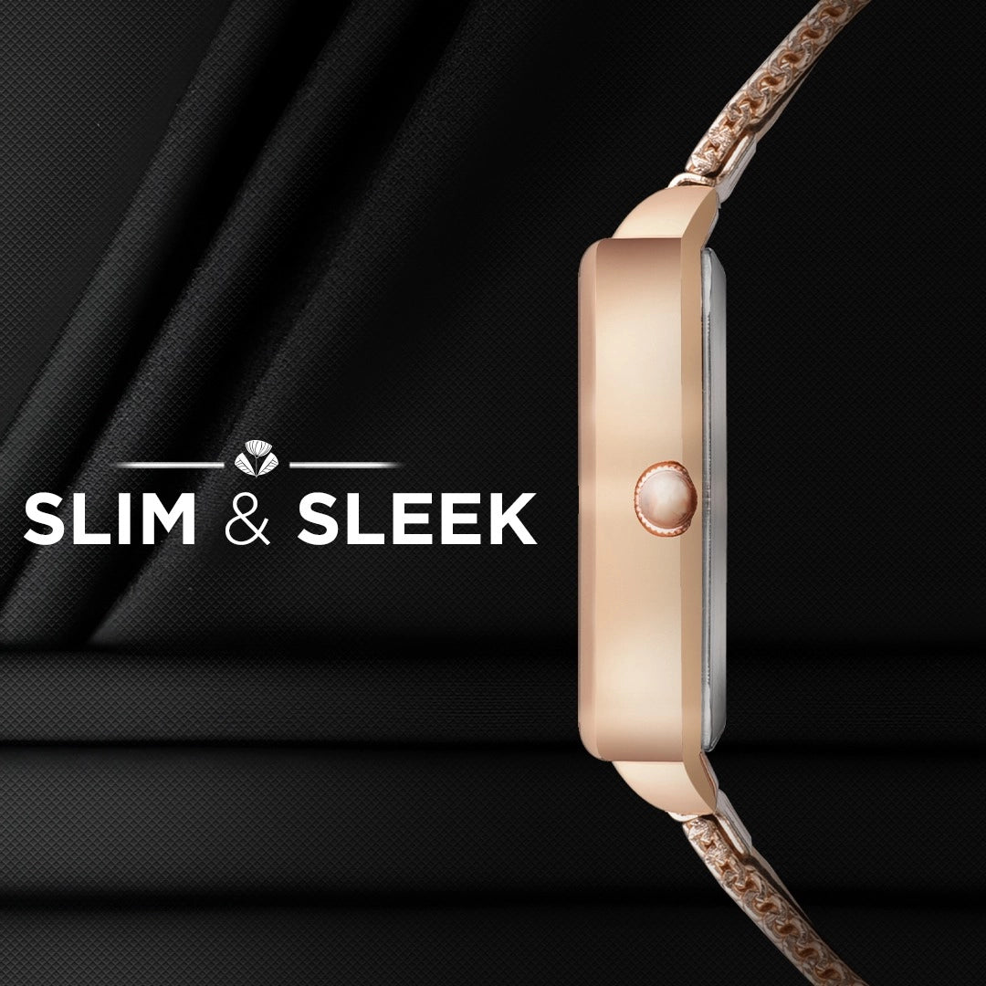 Iconic 2040 Rose gold Analog Womens Watch