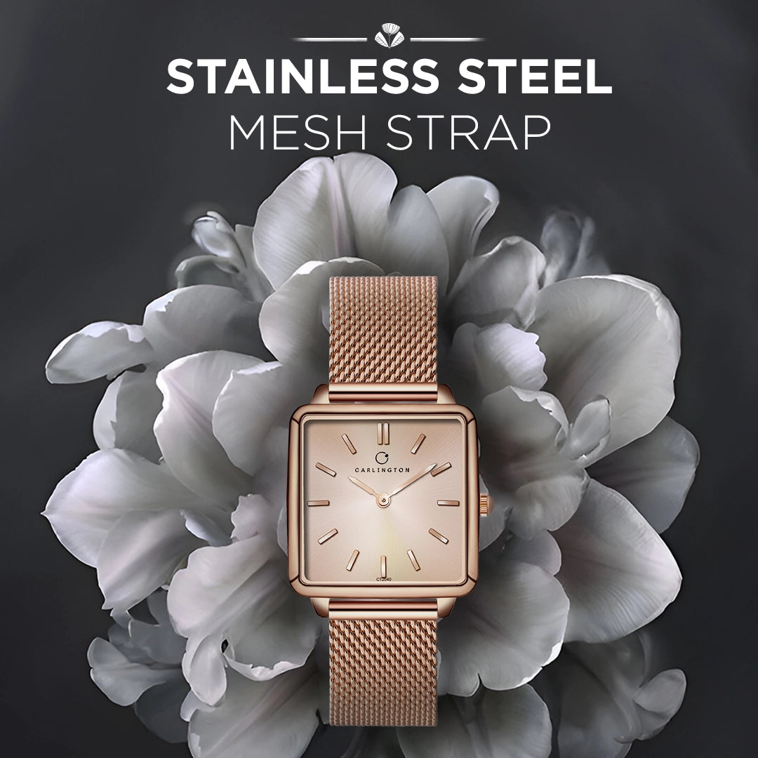 Iconic 2040 Rose gold Analog Womens Watch
