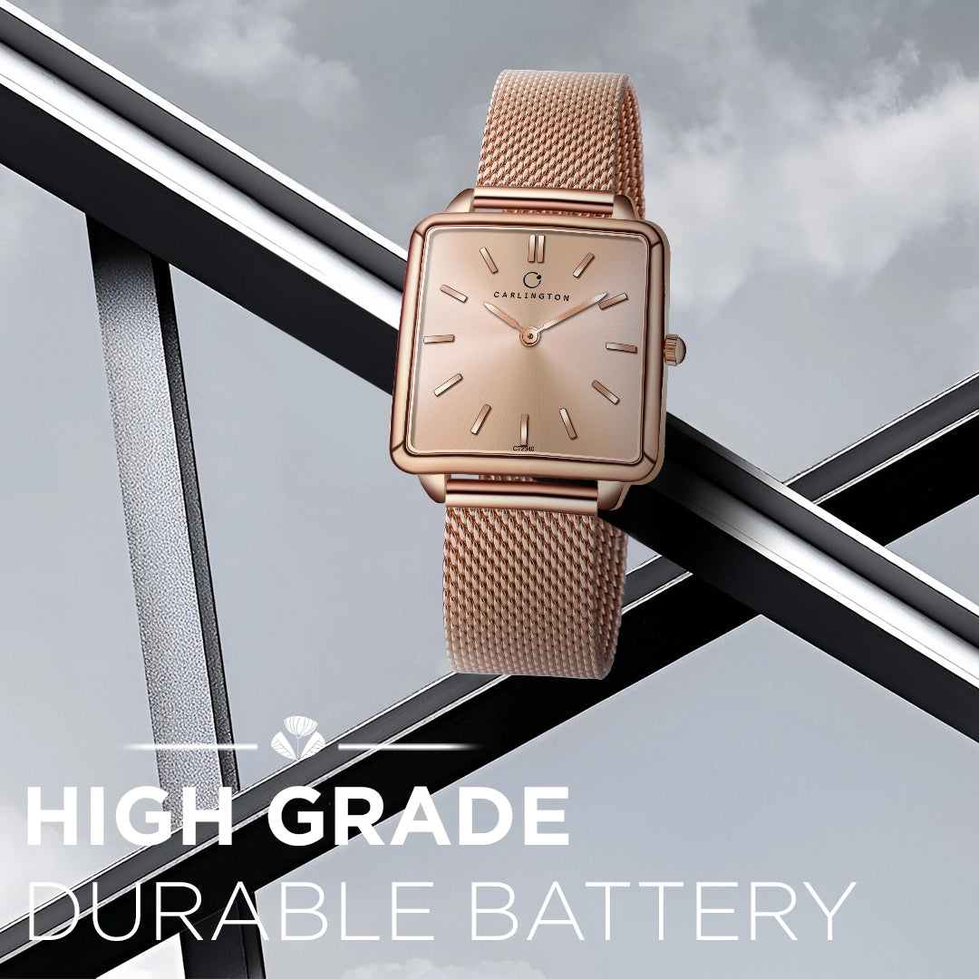 Iconic 2040 Rose gold Analog Womens Watch