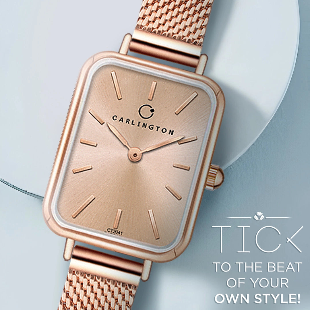 Iconic 2041 Rose gold Analog Womens Watch